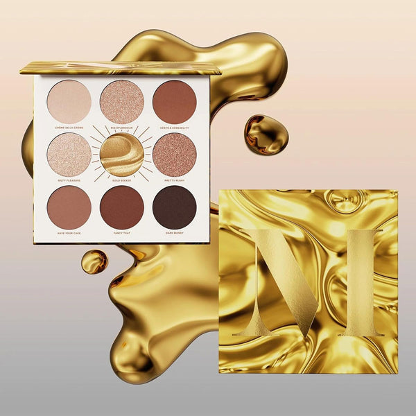 MORPH Rich & Foiled Artistry Palette - Gold Seeker