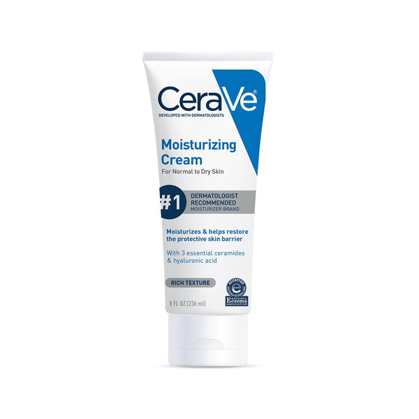 Cerave Moisturizing Cream For Normal To Dry Skin 1 Dermatologist 236Ml
