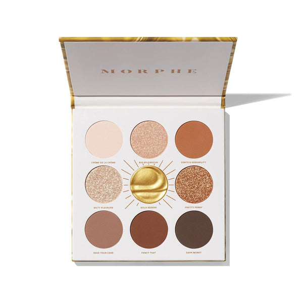 MORPH Rich & Foiled Artistry Palette - Gold Seeker