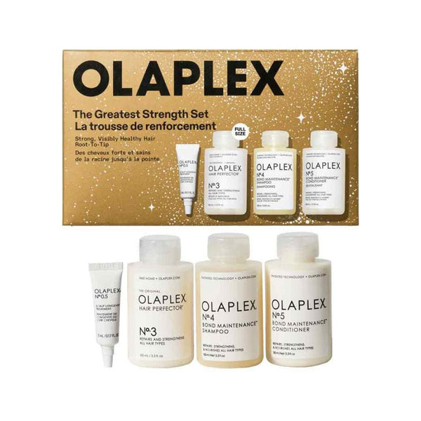 Olaplex The Greatest Strength Set – Full-Size Repair & Bond Care Kit