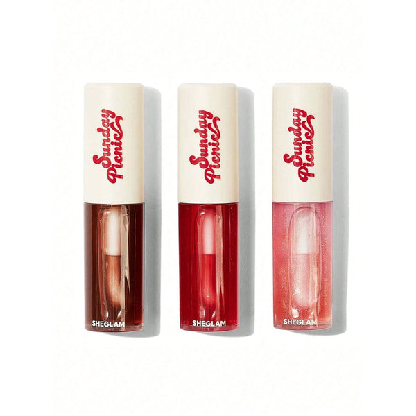 SHEGLAM Sunday Picnic Layer Cake Lip Oil Set